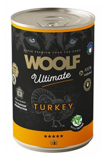 WOOLF Ultimate DogFood konz. Turkey 400g