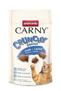 Animonda kočka CARNY poch. Crunchy kuře/losos 50g