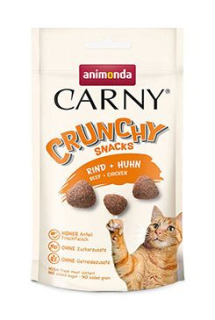 Animonda kočka CARNY poch. Crunchy hovězí/kuře 50g