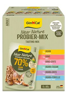 GimCat Near Nature kapsa mix 6x85g
