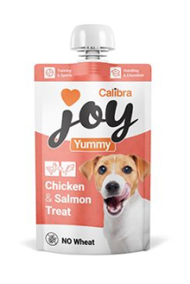 Calibra Joy Dog Yummy Chicken & Salmon Treat 100 g