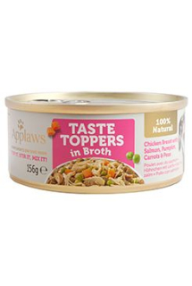 Applaws Dog konz. Toppers Broth kuře s lososem 156g