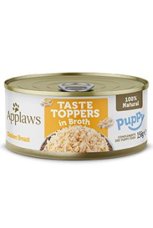 Applaws Dog konz. Toppers Puppy Broth kuřecí prsa 156g
