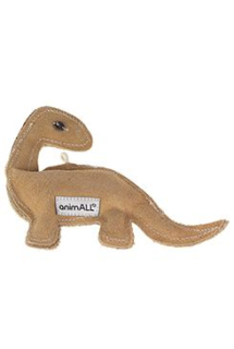 Hračka pes animALL Dinosaurus kůže, natural 20x18cm