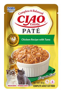 Churu Cat Entrée Paté Chicken Recipe with Tuna 40g