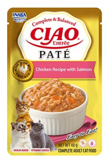 Churu Cat Entrée Paté Chicken Recipe with Salmon 40g