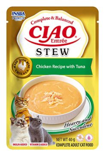 Churu Cat Entrée Stew Chicken Recipe with Tuna 40g