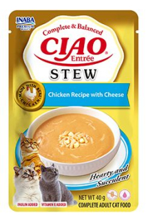 Churu Cat Entrée Stew Chicken Recipe with Cheese 40g