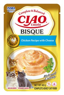 Churu Cat Entrée Bisque Chicken Recipe with Cheese 40g