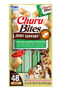 Churu Dog Bites Joint Supp.Chick.wraps Chick&Tuna4x12g