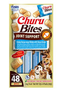 Churu Dog Bites Joint Supp.Chick.wraps Chick&Ches4x12g