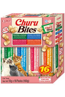 Churu Cat BOX Bites Chicken wraps Variety 16x10g