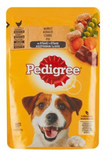 Pedigree kapsa kuřecí a zelenina ve šťávě 100g