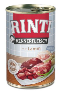 Rinti Dog Kennerfleisch konzerva jehně 400g