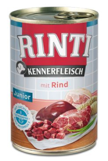 Rinti Dog Kennerfleisch konzerva Junior hovězí 400g