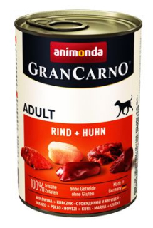 Animonda pes GRANCARNO konz. ADULT hovězí/kuřecí 400g