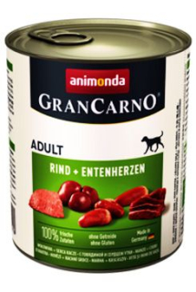 Animonda pes GRANCARNO konz. ADULT hov/kach.srdce 800g