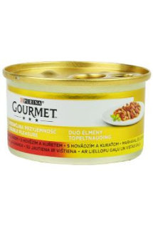 Gourmet Gold konz. kočka pašt. duš.hov.a kuře 85g