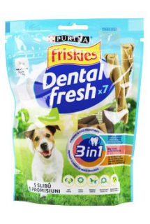Friskies pochoutka pes DentalFresh 3 v 1 "S" 110g