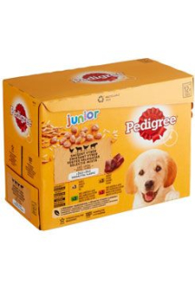 Pedigree kapsa Junior masový výběr,rýže v želé 12x100g