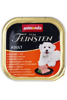 Animonda paštika pes Adult drůbeží a telecí 150g