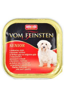 Animonda paštika pes Senior hovězí a kuře 150g