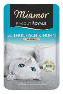 Miamor Cat Ragout kapsa tuňák+kuře ve šťávě 100g