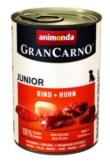 Animonda pes GRANCARNO konz. JUNIOR kuře/hovězí 400g