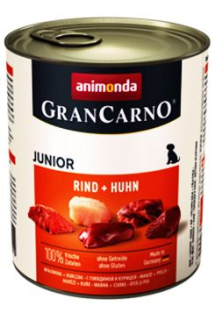 Animonda pes GRANCARNO konz. JUNIOR kuře/hovězí 800g