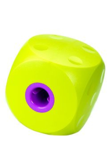 Hračka pes BUSTER Food Cube limetková 12cm, L