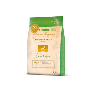 Fitmin dog mini lamb&rice - 2,5 kg