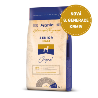 Fitmin Maxi Senior krmivo pro velké psy 12 kg