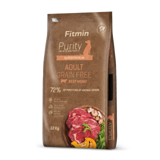 Fitmin dog Purity GF Adult Beef - 12 kg