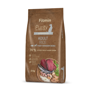 Fitmin dog Purity Rice Adult Fish&Venison - 2 kg