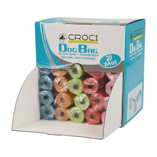 Sáčky na psí exkrementy Colormix - 50 rolí po 20 ks