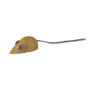 Hračka pro kočky catnip.myš 5cm (2ks)