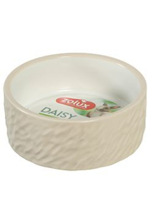 Miska keramická DAISY hlodavec 200ml béžová Zolux