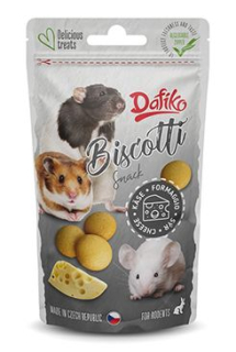 Dafiko piškoty pro hlodavce sýr 25g