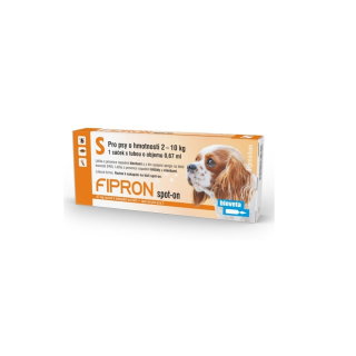 Antiparazitní spot-on Fipron pro malé psy (2 až 10 kg)