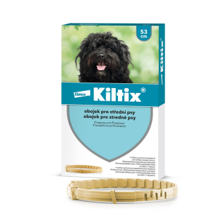 Kiltix obojek pro střední psy 53 cm