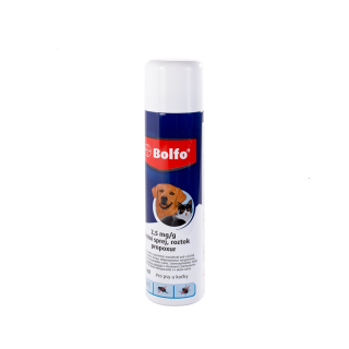 Antiparazitní sprej Bolfo pro kočky a psy 250 ml