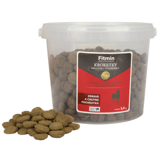 Fitmin Kroketky jablko+vit.C pochoutka pro koně 1,2 kg